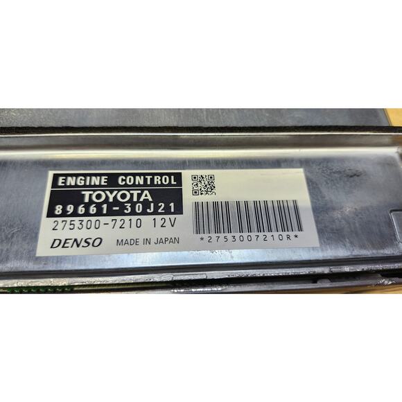 2008 Lexus GS350 ECM ECU Engine Control Module 89661-30J21 Denso Toyota - Picture 4 of 4